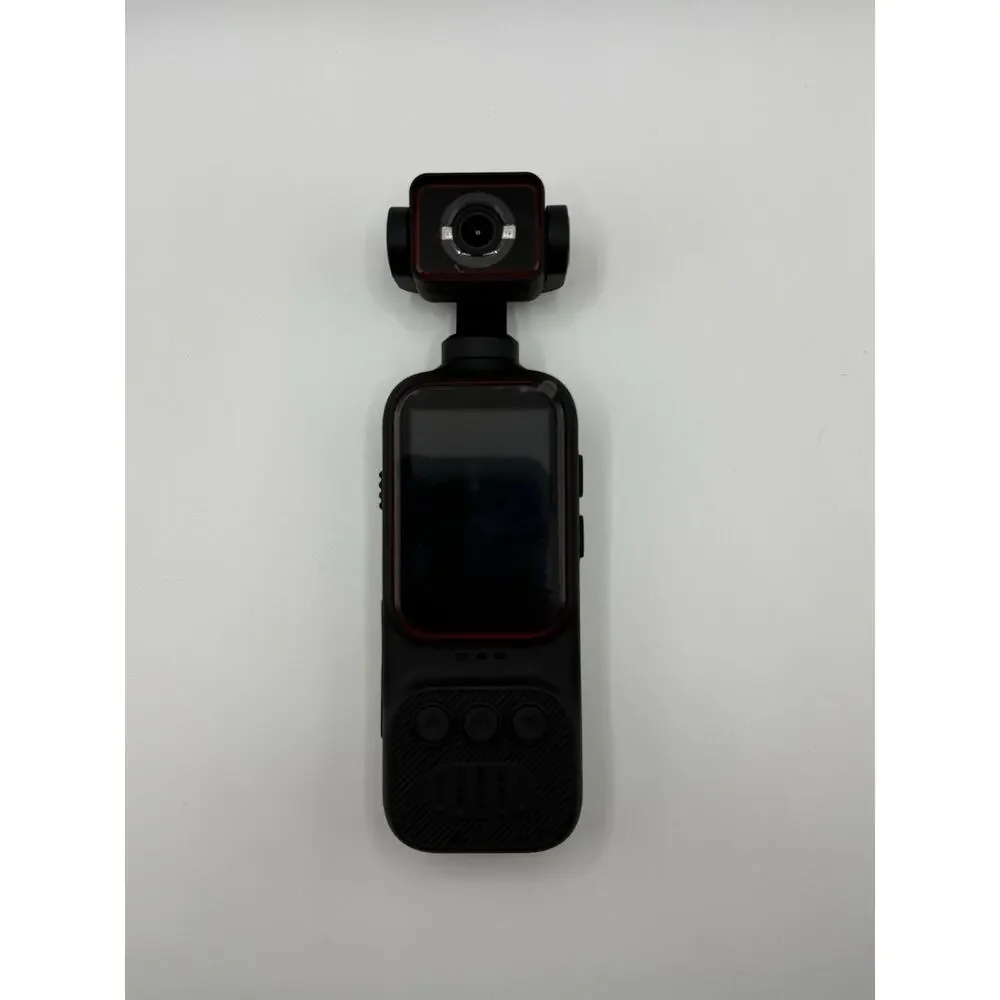 4K WiFi Pocket Camera 12MP 170° Wide Angle Rotating Lens 128GB SD Card